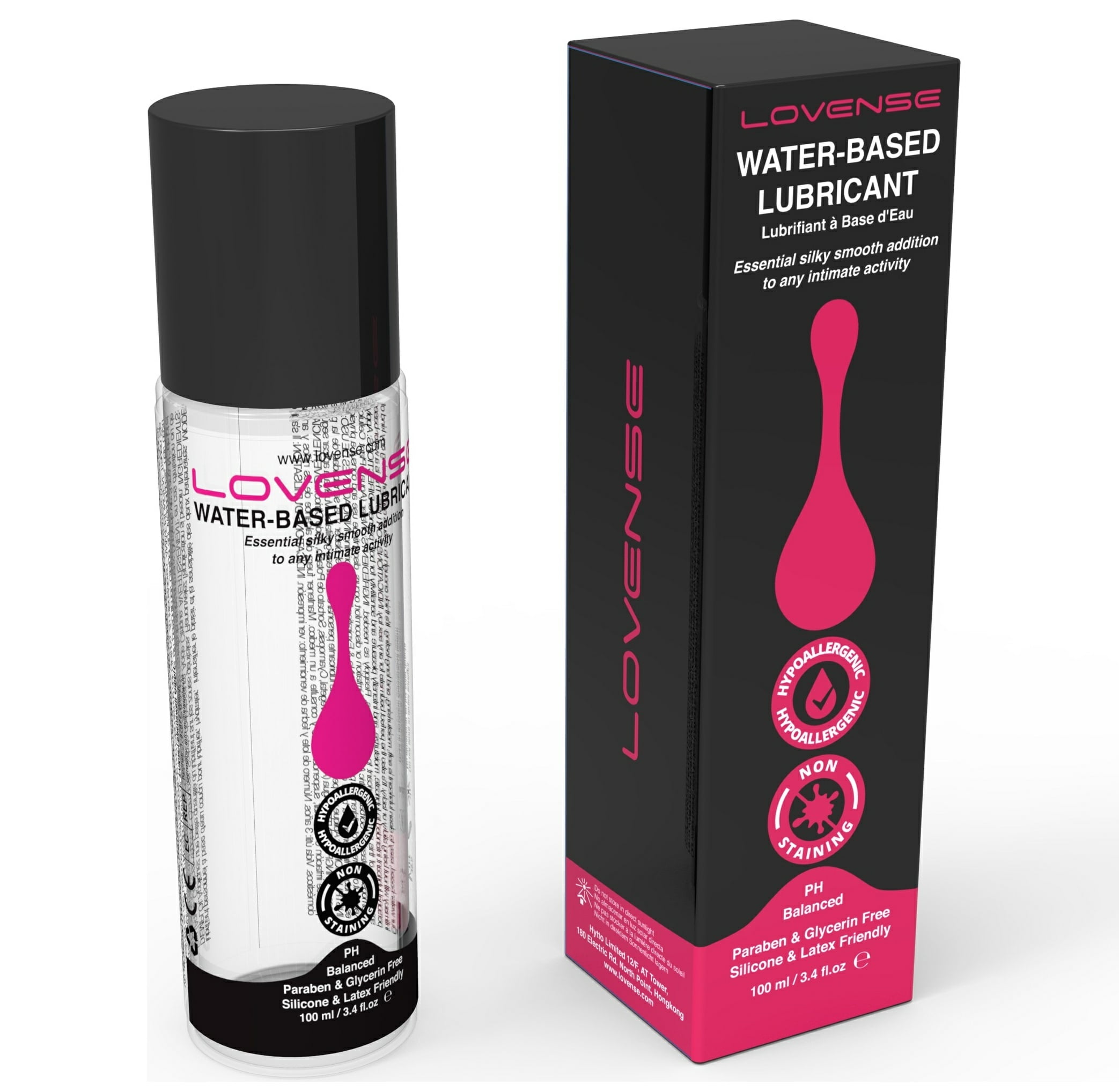  Lovense Lubrificante à Base de Água Water-Based Lubricant 100 ml