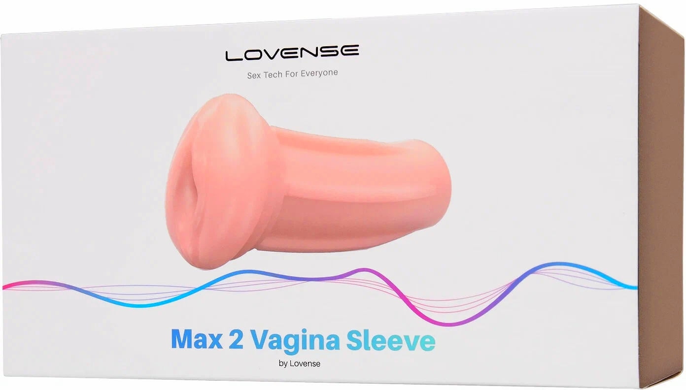 Luva Realista em Forma de Vagina Para o Max 2 Lovense | Vagina Shaped Sleeve Max 2 Lovense