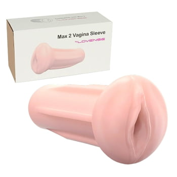 Luva Realista em Forma de Vagina Para o Max 2 Lovense | Vagina Shaped Sleeve Max 2 Lovense