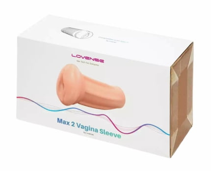 Luva Realista em Forma de Vagina Para o Max 2 Lovense | Vagina Shaped Sleeve Max 2 Lovense