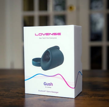 Lovense Gush Anel Peniano Vibratório Controlado Por Aplicativo