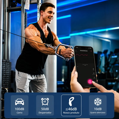 Lovense Diamo Anel Peniano Vibratório Estimulador de Períneo Inteligente e Interativo com Vibrações Programáveis, Controle à Distância por Aplicativo, Bluetooth iOS e Android, em Silicone Flexível