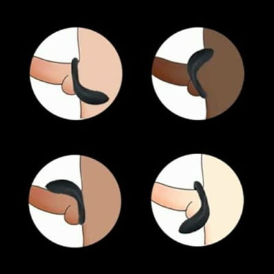 Lovense Diamo Anel Peniano Vibratório Estimulador de Períneo Inteligente e Interativo com Vibrações Programáveis, Controle à Distância por Aplicativo, Bluetooth iOS e Android, em Silicone Flexível