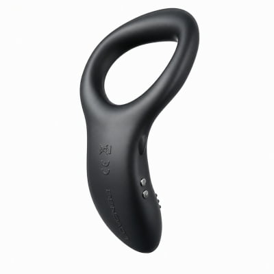 Lovense Diamo Anel Peniano Vibratório Estimulador de Períneo Inteligente e Interativo com Vibrações Programáveis, Controle à Distância por Aplicativo, Bluetooth iOS e Android, em Silicone Flexível