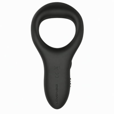 Lovense Diamo Anel Peniano Vibratório Estimulador de Períneo Inteligente e Interativo com Vibrações Programáveis, Controle à Distância por Aplicativo, Bluetooth iOS e Android, em Silicone Flexível