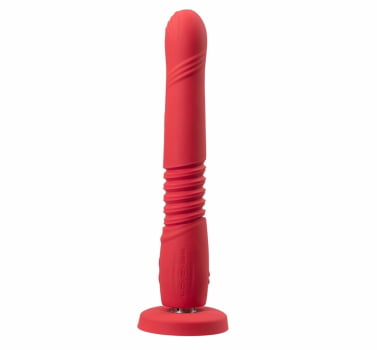 Lovense Gravity Dildo Vibratório com Ventosa Controlado por Aplicativo Bluetooth