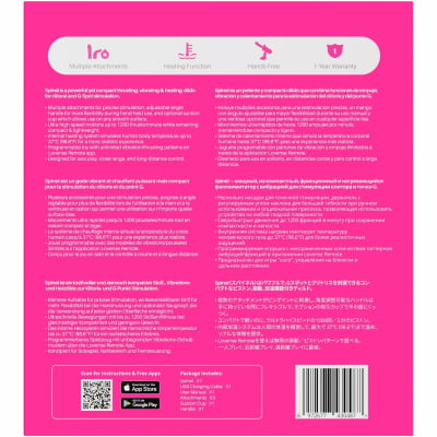 Lovense Spinel Dildo com Empuxo, Vibração e Aquecimento, Controle por Aplicativo, Máquina Sexual Portátil com Acessórios Intercambiáveis, Dupla Estimulação