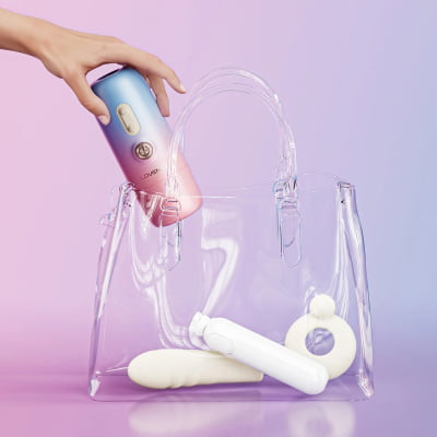 Lovense Spinel Dildo com Empuxo, Vibração e Aquecimento, Controle por Aplicativo, Máquina Sexual Portátil com Acessórios Intercambiáveis, Dupla Estimulação