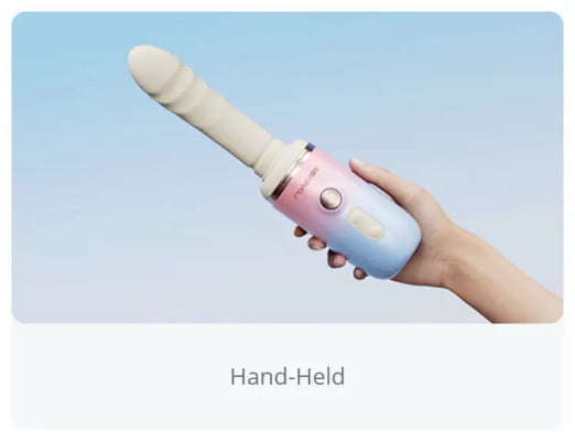 Lovense Spinel Dildo com Empuxo, Vibração e Aquecimento, Controle por Aplicativo, Máquina Sexual Portátil com Acessórios Intercambiáveis, Dupla Estimulação