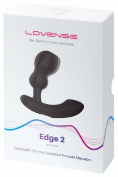 Lovense Edge 2 Massageador Vibratório de Próstata Masculino Ajustável Duplo Estimulo