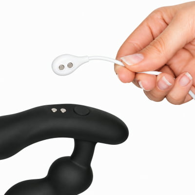 Lovense Edge 2 Massageador de Próstata Ajustável Vibratório Controle Remoto de Longa Distância via Aplicativo Bluetooth Duplo Estímulo Vibração Potente Plug Anal Masculino Interativo Recarregável