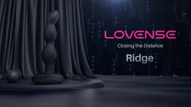 Lovense Ridge Esferas Anais Vibratórias e Rotativas Para Próstata, Ponto G e Ponto A