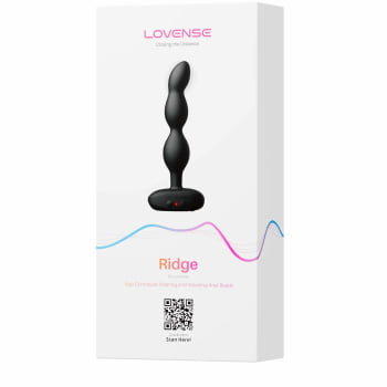 Lovense Ridge Esferas Anais Vibratórias e Rotativas Para Próstata, Ponto G e Ponto A