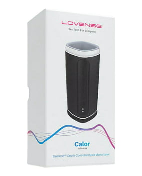 Lovense Calor Masturbador Masculino Vibratório com Aquecimento e Controle de Profundidade Acionado Por Aplicativo