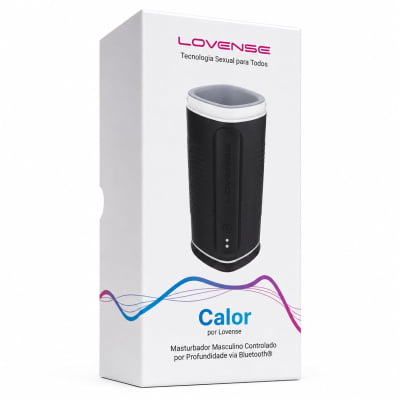Lovense Calor Masturbador Masculino Vibratório Com Aquecimento e Sensor de Profundidade, Controle Remoto por App Para Interação a Distância, À Prova d'Água Orifício Arredondado Simula o Estímulo Oral Lovense Calor Masturbador Masculino Vibratório Com Aquecimento e Sensor de Profundidade, Controle Remoto por App Para Interação a Distância, À Prova d'Água Orifício Arredondado Simula o Estímulo Oral