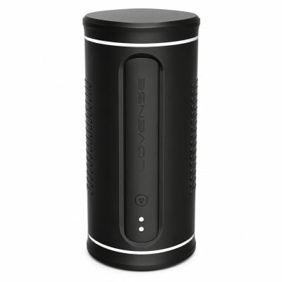 Lovense Calor Masturbador Masculino Vibratório Com Aquecimento e Sensor de Profundidade, Controle Remoto por App Para Interação a Distância, À Prova d'Água Orifício Arredondado Simula o Estímulo Oral