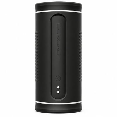 Lovense Calor Masturbador Masculino Vibratório Com Aquecimento e Sensor de Profundidade, Controle Remoto por App Para Interação a Distância, À Prova d'Água Orifício Arredondado Simula o Estímulo Oral