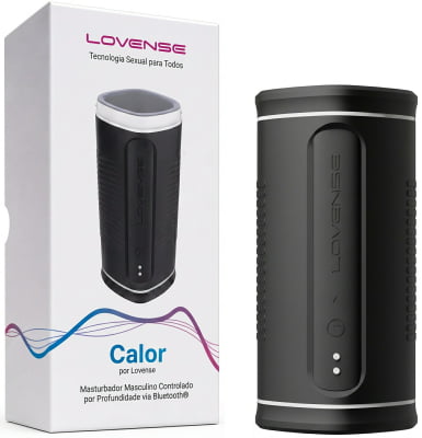 Lovense Calor Masturbador Masculino Vibratório Com Aquecimento e Sensor de Profundidade, Controle Remoto por App Para Interação a Distância, À Prova d'Água Orifício Arredondado Simula o Estímulo Oral Lovense Calor Masturbador Masculino Vibratório Com Aquecimento e Sensor de Profundidade, Controle Remoto por App Para Interação a Distância, À Prova d'Água Orifício Arredondado Simula o Estímulo Oral