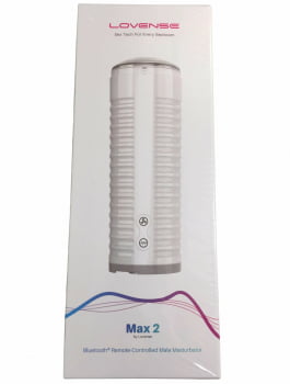 Lovense Max 2 Masturbador Masculino Controlado por Aplicativo Bluetooth