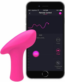 Lovense Ambi Mini Vibrator Bullet Versátil, Ponto G e Clitóris, Interativo