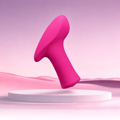 Lovense Ambi Vibrador Mini Bullet Versátil Poderoso Estimula Clitóris e Área Externa da Vagina Formato de Martelo Controle Via Aplicativo e Bluetooth Interativo Design Ergonômico Para Prazer Discreto