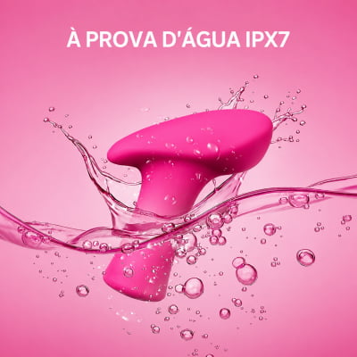 Lovense Ambi Vibrador Mini Bullet Versátil Poderoso Estimula Clitóris e Área Externa da Vagina Formato de Martelo Controle Via Aplicativo e Bluetooth Interativo Design Ergonômico Para Prazer Discreto