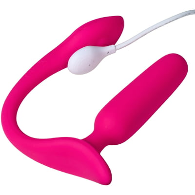 Lovense Lush Anal Plug Pequeno Controlado Por APP Vibratório com Luz LED Para Iniciantes 8cm x 2cm