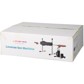 Lovense Sex Machine, Máquina de Sexo Para Camgirls, Controlada por Aplicativo, Dupla Penetração, Velocidade Ajustável