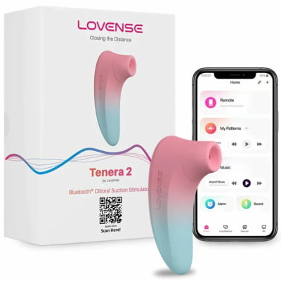 Lovense Tenera 2 Chupador de Clitóris e Mamas Por Pressão de Ar Controlado por Aplicativo