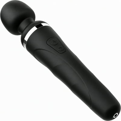Lovense Domi 2 Mini Vibrador Varinha Mágica Controle por Aplicativo e Bluetooth Recarregável via USB Massageador em Silicone Silencioso Vibrações Fortes Orgasmos Intensos o Queridinho das Cam Girls