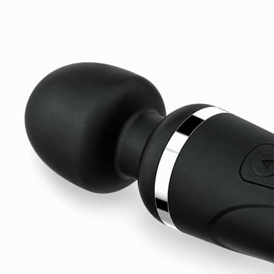 Lovense Domi 2 Mini Vibrador Varinha Mágica Controle por Aplicativo e Bluetooth Recarregável via USB Massageador em Silicone Silencioso Vibrações Fortes Orgasmos Intensos o Queridinho das Cam Girls