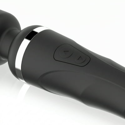 Lovense Domi 2 Mini Vibrador Varinha Mágica Controle por Aplicativo e Bluetooth Recarregável via USB Massageador em Silicone Silencioso Vibrações Fortes Orgasmos Intensos o Queridinho das Cam Girls