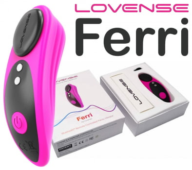 Lovense Ferri Mini Vibrador de Calcinha Magnético Para Estimular Clitóris