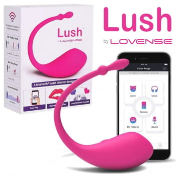 Lovense Lush 1 Vibrador Acionado Por Smartphone Ponto G!