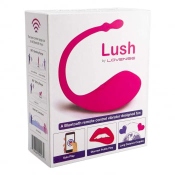   Lovense Lush 1 Vibrador Acionado Por Smartphone Ponto G!