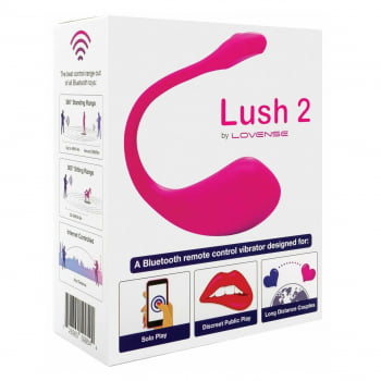 Lovense Lush 2 Vibrador Acionado Por Smartphone Ponto G Xvideos e Chaturbate!