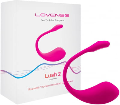 Lovense Lush 2 Vibrador Acionado Por Smartphone Ponto G Xvideos e Chaturbate!