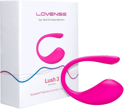 LOVENSE LUSH 3 VIBRADOR DAS CAMGIRLS DO CHATURBATE ACIONADO POR SMARTPHONE!