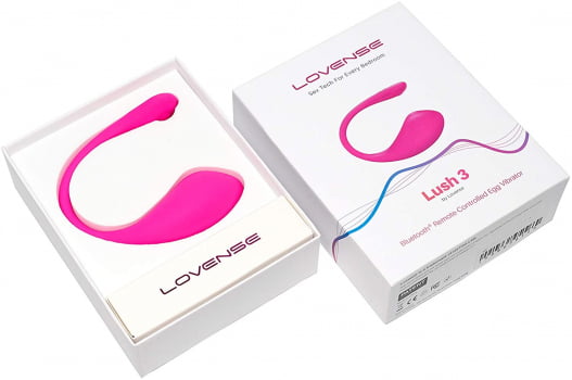 LOVENSE LUSH 3 VIBRADOR DAS CAMGIRLS DO CHATURBATE ACIONADO POR SMARTPHONE!