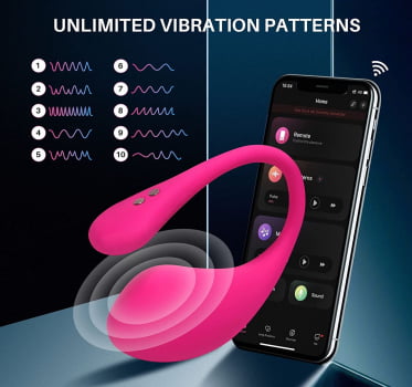 LOVENSE LUSH 3 VIBRADOR DAS CAMGIRLS DO CHATURBATE ACIONADO POR SMARTPHONE!