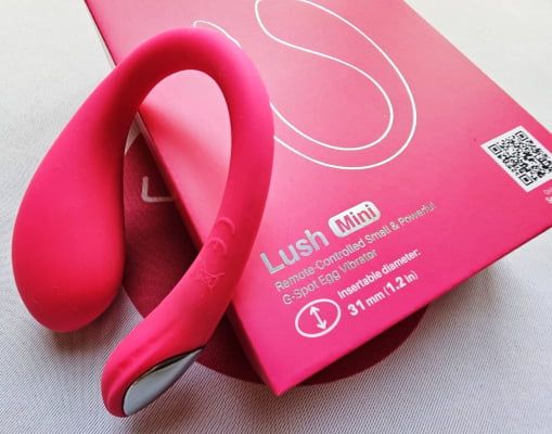 Lovense Lush Mini Para o Ponto G Formato de Ovo com Controle via App