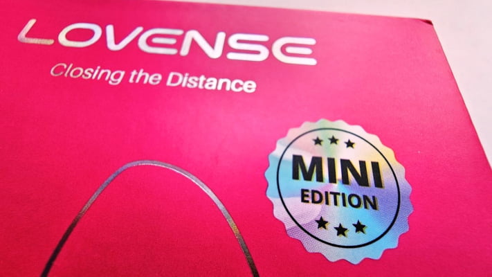 Lovense Lush Mini Para o Ponto G Formato de Ovo com Controle via App
