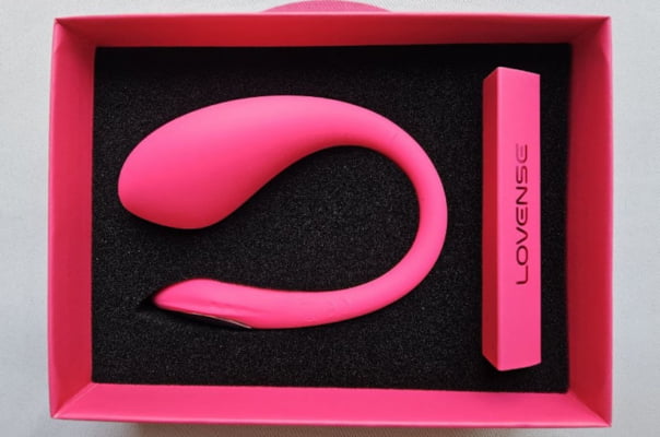 Lovense Lush Mini Para o Ponto G Formato de Ovo com Controle via App