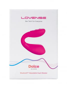 Lovense Dolce (Quake) Vibrador Duplo Para Ponto G e Clitóris!