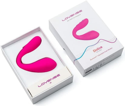 Lovense Dolce (Quake) Vibrador Duplo Para Ponto G e Clitóris!