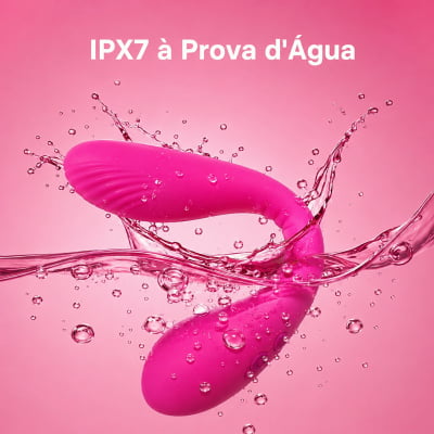 Lovense Dolce, Vibrador Duplo, Estimulador de Ponto G e Clitóris, Controle Remoto Por App Bluetooth, Carregamento Magnético, Silicone Macio, Para Camgirls, Compatível iOS, Android, Antigo Quake