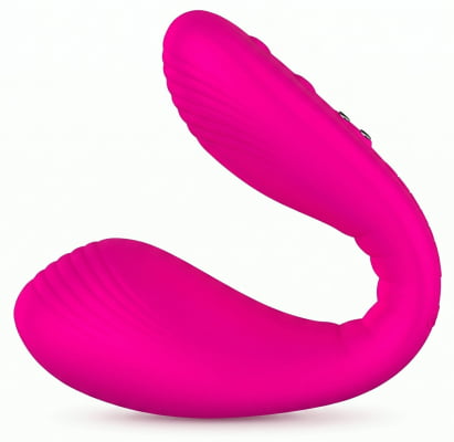 Lovense Dolce, Vibrador Duplo, Estimulador de Ponto G e Clitóris, Controle Remoto Por App Bluetooth, Carregamento Magnético, Silicone Macio, Para Camgirls, Compatível iOS, Android, Antigo Quake