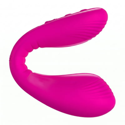 Lovense Dolce, Vibrador Duplo, Estimulador de Ponto G e Clitóris, Controle Remoto Por App Bluetooth, Carregamento Magnético, Silicone Macio, Para Camgirls, Compatível iOS, Android, Antigo Quake