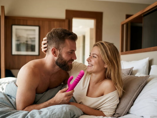 Lovense Velvo Vibrador Rabbit Clitóris e Ponto G Contas Rotativas NeoSpin 360°, App, Bluetooth, Longa Distância, Impermeável IPX7, Material Seguro, Fácil Uso, Duplo Motor, Alta Qualidade, Vibração