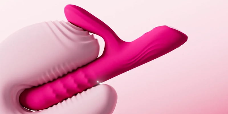Lovense Velvo Vibrador Rabbit Clitóris e Ponto G Contas Rotativas NeoSpin 360°, App, Bluetooth, Longa Distância, Impermeável IPX7, Material Seguro, Fácil Uso, Duplo Motor, Alta Qualidade, Vibração